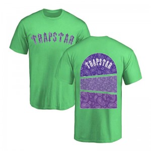 Camiseta Trapstar Football Top Hombre Verde España | UU56-498