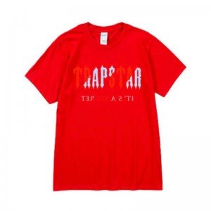 Camiseta Trapstar It's a Secret Corta Sleeve Hombre Rojas España | SN24-458