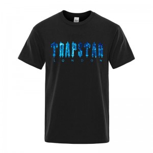 Camiseta Trapstar London Chenille Tee Hombre Negras España | PF36-308