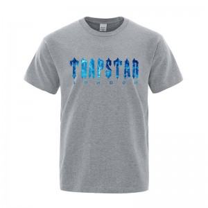 Camiseta Trapstar London Chenille Tee Hombre Gris España | ZB33-549