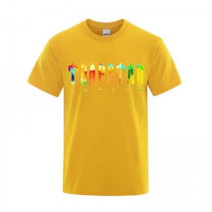 Camiseta Trapstar London Lemon Hombre Amarillo España | FC98-189