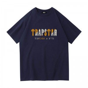 Camiseta Trapstar Shinning Galaxy its a Secret Hombre Azules España | CR76-369