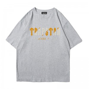 Camiseta Trapstar Shinning Galaxy its a Secret Hombre Gris España | NL73-181