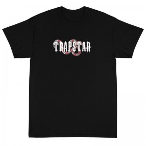 Camiseta Trapstar Snake Hombre Serpent Negras España | QP84-266