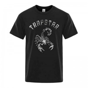 Camiseta Trapstar Spider Printed Estampadas Tee Hombre Negras España | NM47-631