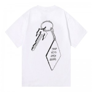 Camiseta Trapstar Trap Star Keys Open Doors Hombre Blancas España | PE00-149