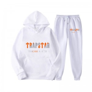 Chándal Trapstar Fleece It's Secret Hombre Blancas España | JX72-895