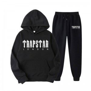 Chándal Trapstar Fleece London Shining Hombre Negras España | CI40-231