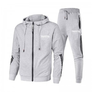 Chándal Trapstar Sportswear Hombre Gris España | TF67-801