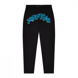 Chándal Trapstar Wildcard Jogging Bottoms Hombre Negras Turquesa España | EF14-095