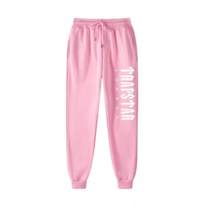 Pantalon Trapstar Fleece London Shining Hombre Rosas España | WD70-257