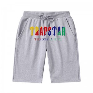 Short Trapstar It's a Secret Shinning Galaxy Hombre Gris España | XZ52-308