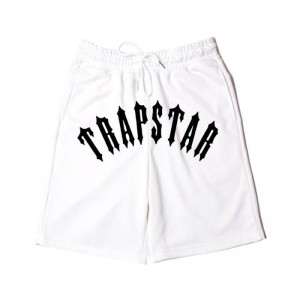 Short Trapstar Swim Hombre Blancas España | JR47-894