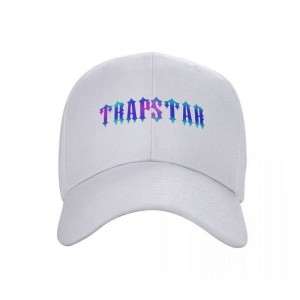 Sombreros Trapstar Black Cap Hombre Blancas España | VM15-130