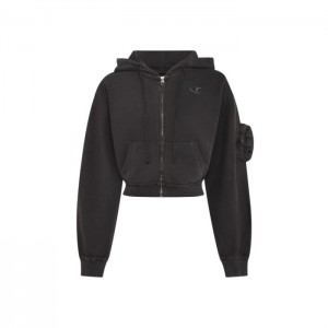 Sudadera con Capucha Trapstar Construct Batwing Hoodie Mujer Negras España | AP71-377