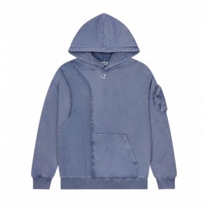 Sudadera con Capucha Trapstar Construct Hombre Azules España | NK87-769