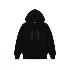 Sudadera con Capucha Trapstar Irongate T Trap Fleece Hombre Negras España | ZR32-134