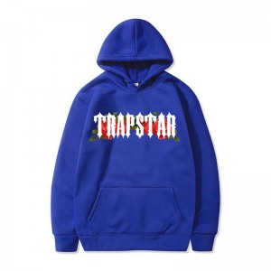 Sudadera con Capucha Trapstar Long Sleeve Hombre Azules España | RO91-151