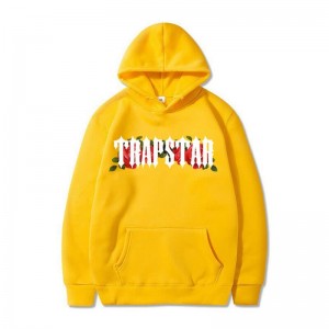 Sudadera con Capucha Trapstar Long Sleeve Hombre Amarillo España | BH71-516