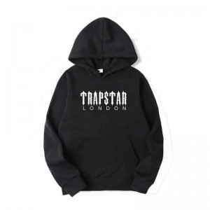 Sudadera con Capucha Trapstar Streetwear London Galaxy Hombre Negras España | QX20-132