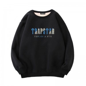 Sudaderas Trapstar Fleece It's a Secret Hombre Negras España | GF66-017