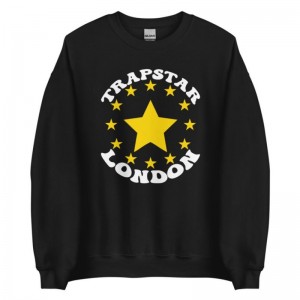 Sudaderas Trapstar Stars London Hombre Negras España | MI41-541