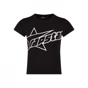 Top Trapstar TS Baby Tee Mujer Negras España | BU15-861