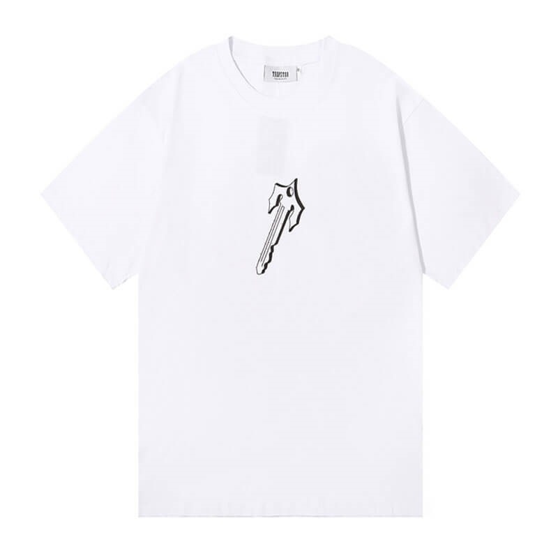 Camiseta Trapstar Anime Key T Logo Hombre Blancas España | FM73-470