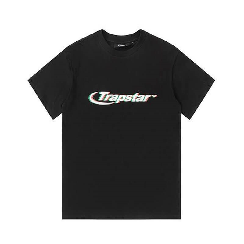 Camiseta Trapstar Ghost Letter Logo Print Hombre Negras España | TW23-910