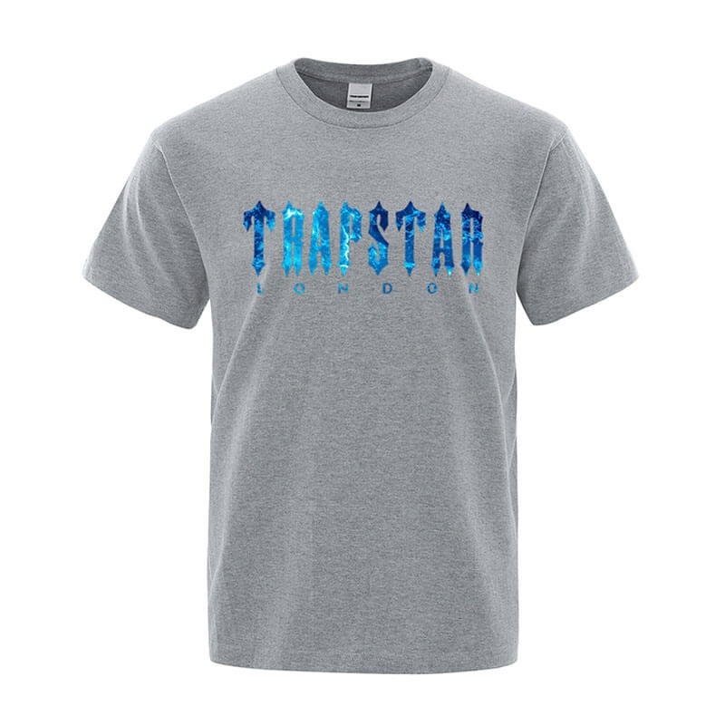 Camiseta Trapstar London Chenille Tee Hombre Gris España | ZB33-549