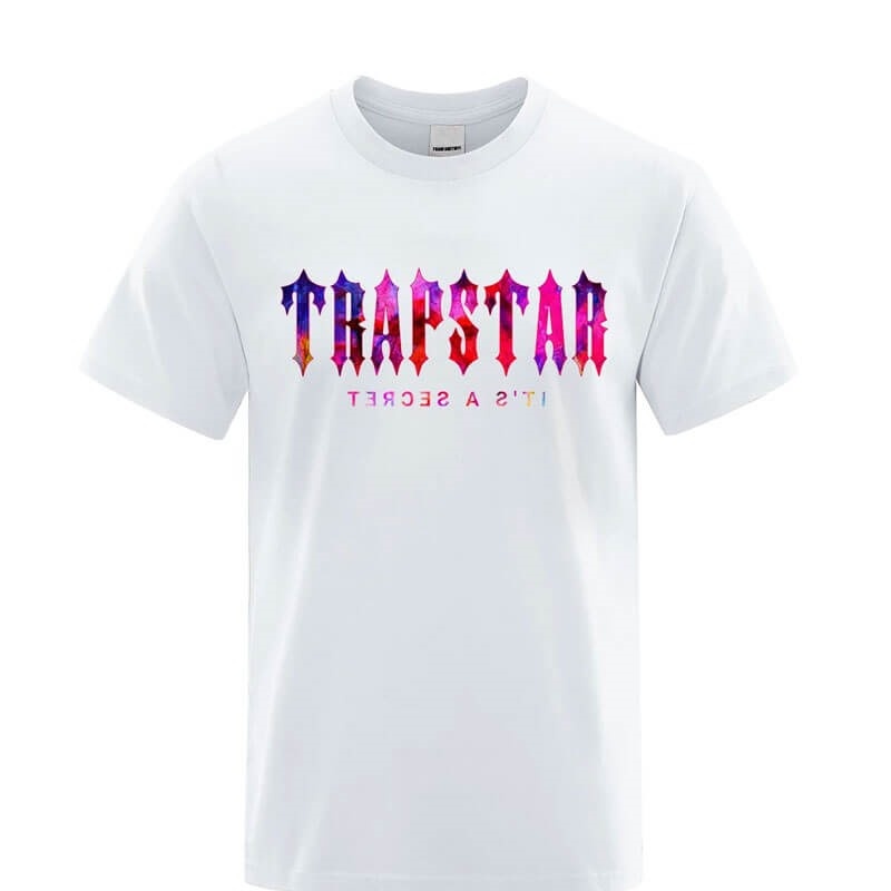 Camiseta Trapstar London Sunset It\'s a Secret Hombre Blancas España | WF02-421