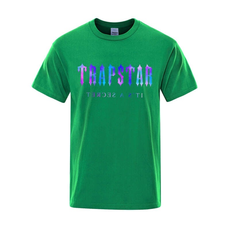 Camiseta Trapstar Soft Corta Sleeve Hombre Verde España | BV47-720