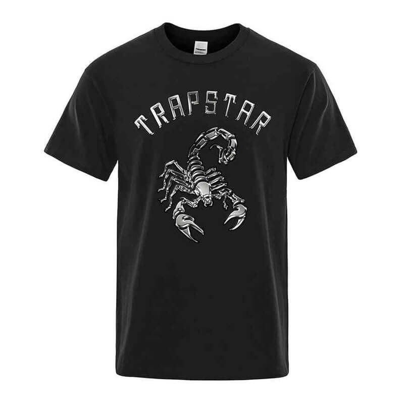 Camiseta Trapstar Spider Printed Estampadas Tee Hombre Negras España | NM47-631