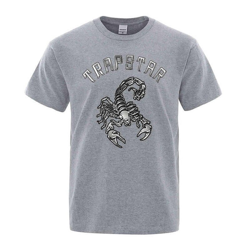 Camiseta Trapstar Spider Printed Estampadas Tee Hombre Gris España | AZ92-536