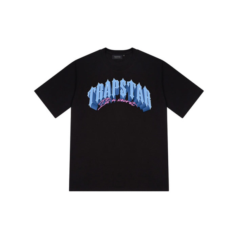 Camiseta Trapstar Trap City Tee Hombre Negras España | XQ40-815