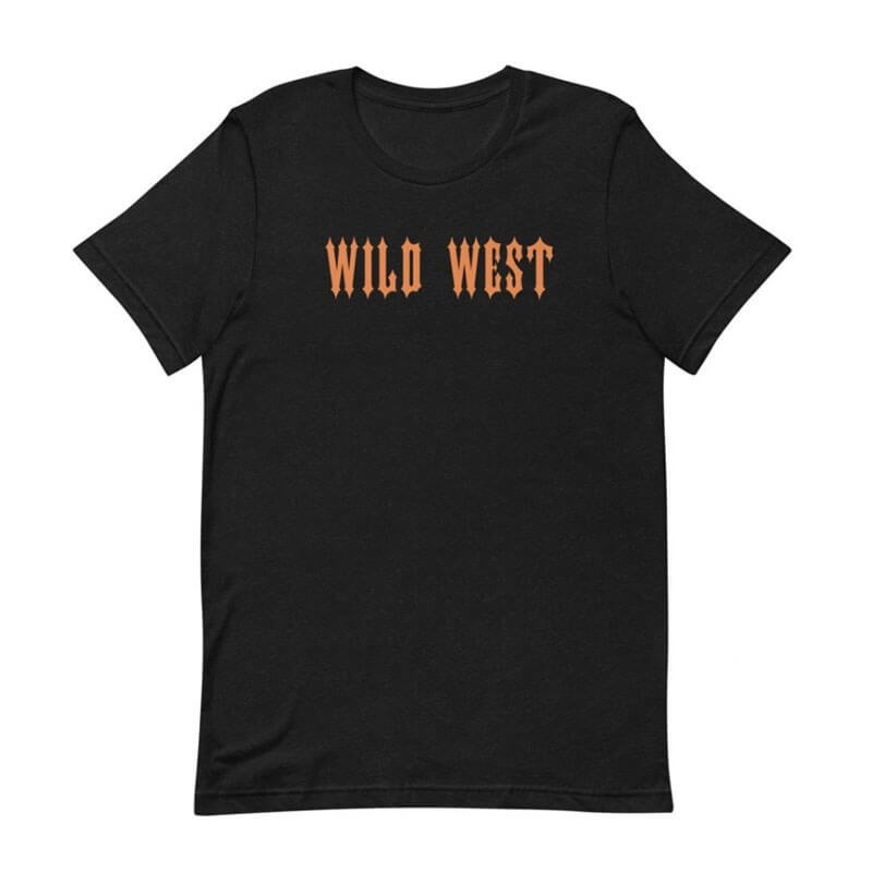 Camiseta Trapstar Wild West Hombre Negras España | LQ46-727