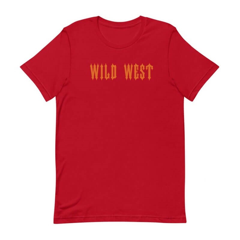 Camiseta Trapstar Wild West Hombre Rojas España | CN31-561