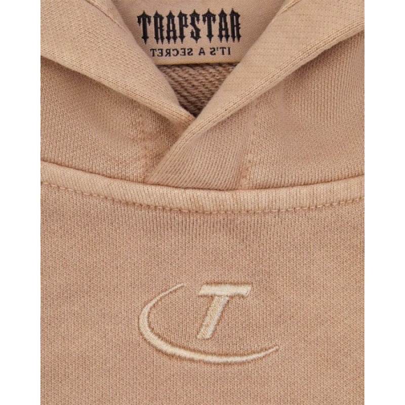 Chándal Trapstar Construct Hyperdrive Hoodie Hombre Cafe España | DY00-983