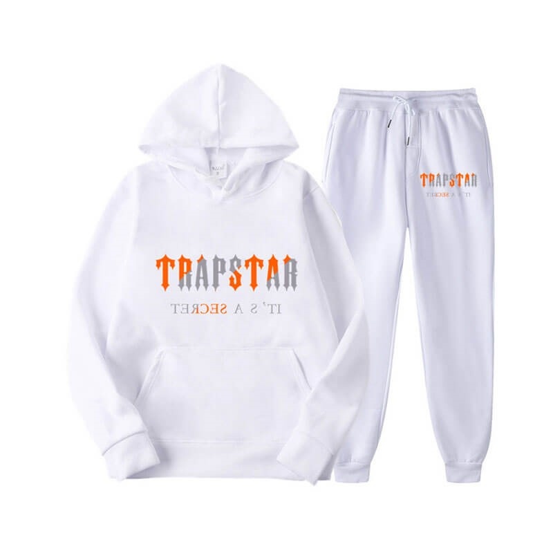 Chándal Trapstar Fleece It\'s Secret Hombre Blancas España | JX72-895