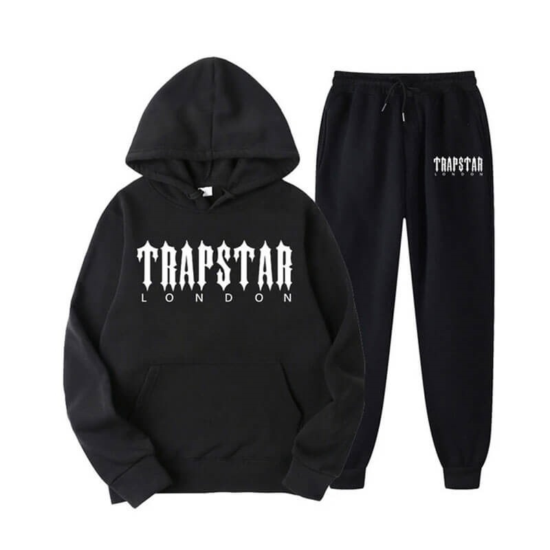 Chándal Trapstar Fleece London Shining Hombre Negras España | CI40-231