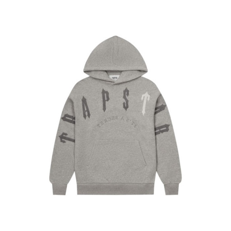 Chándal Trapstar Irongate Arch Chenille 2.0 Hombre Gris España | UU58-353