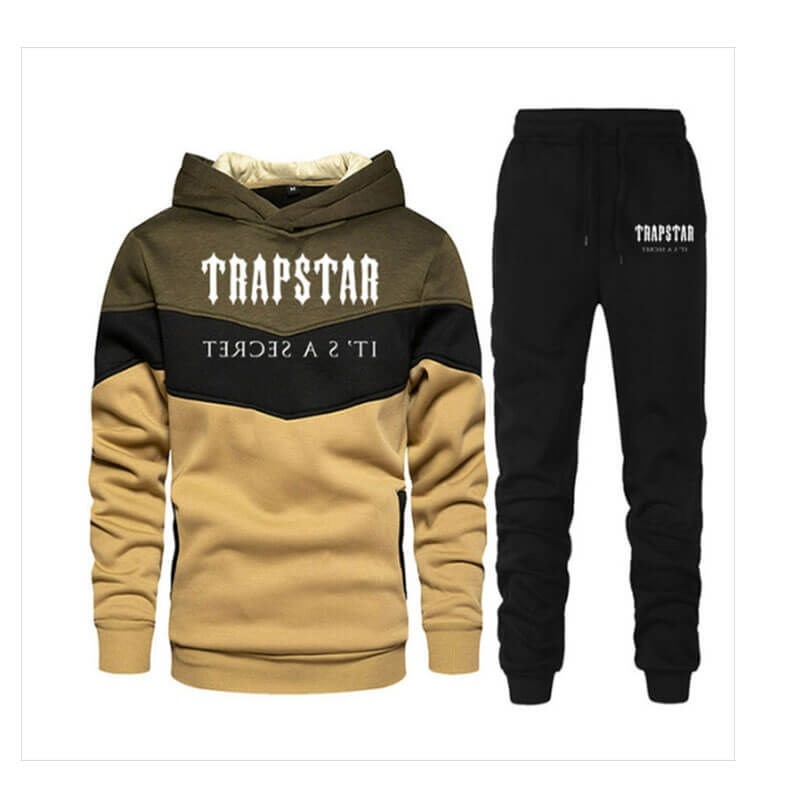 Chándal Trapstar Jogging Suit Logo Hombre Kaki España | ZY23-444