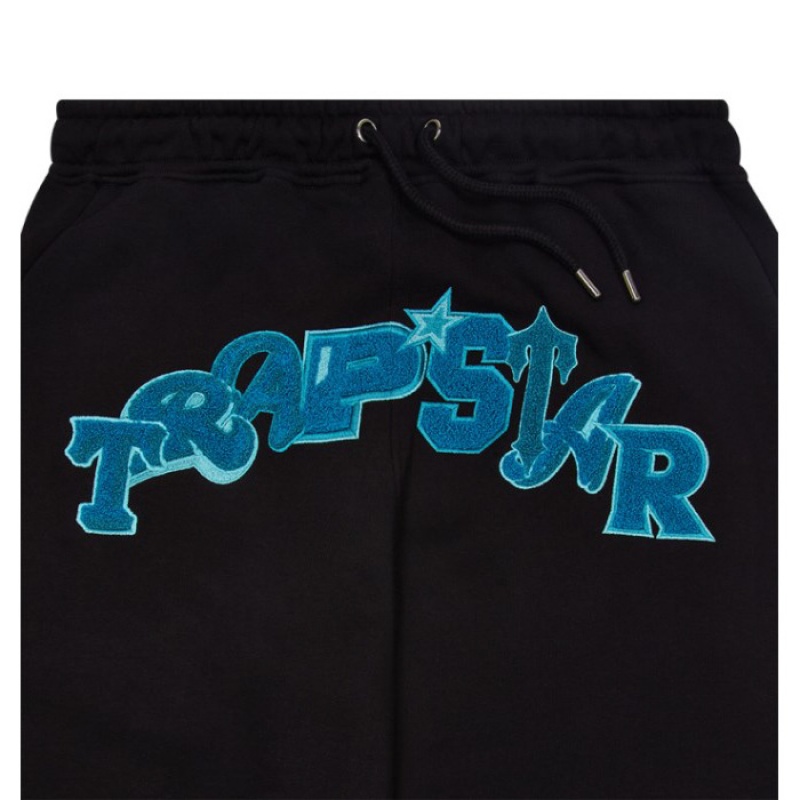 Chándal Trapstar Wildcard Jogging Bottoms Hombre Negras Turquesa España | EF14-095