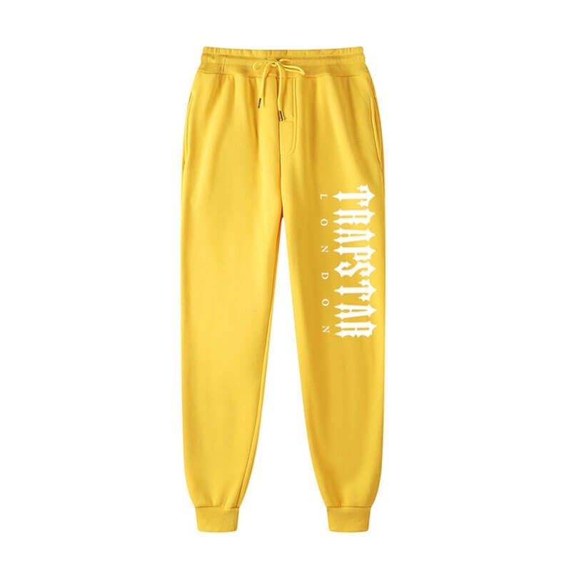 Pantalon Trapstar Fleece London Shining Hombre Amarillo España | IX19-951