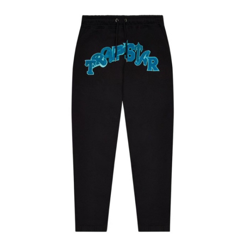 Pantalon Trapstar Wildcard Jogging Bottoms Hombre Negras Turquesa España | HY81-454