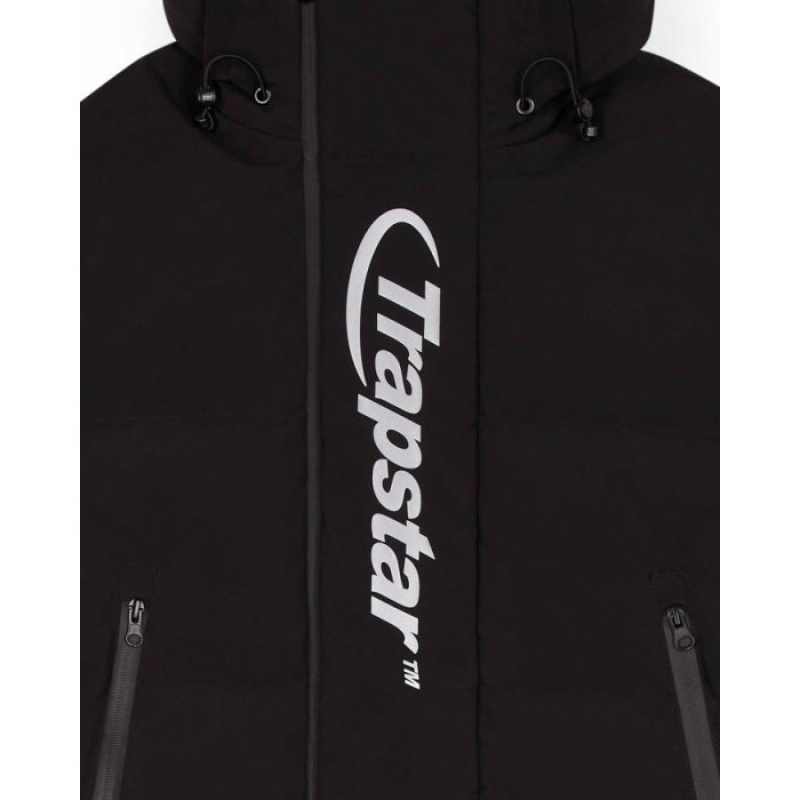 Ropa De Abrigo Trapstar Hyperdrive Technical Puffer Hombre Negras España | OP19-884