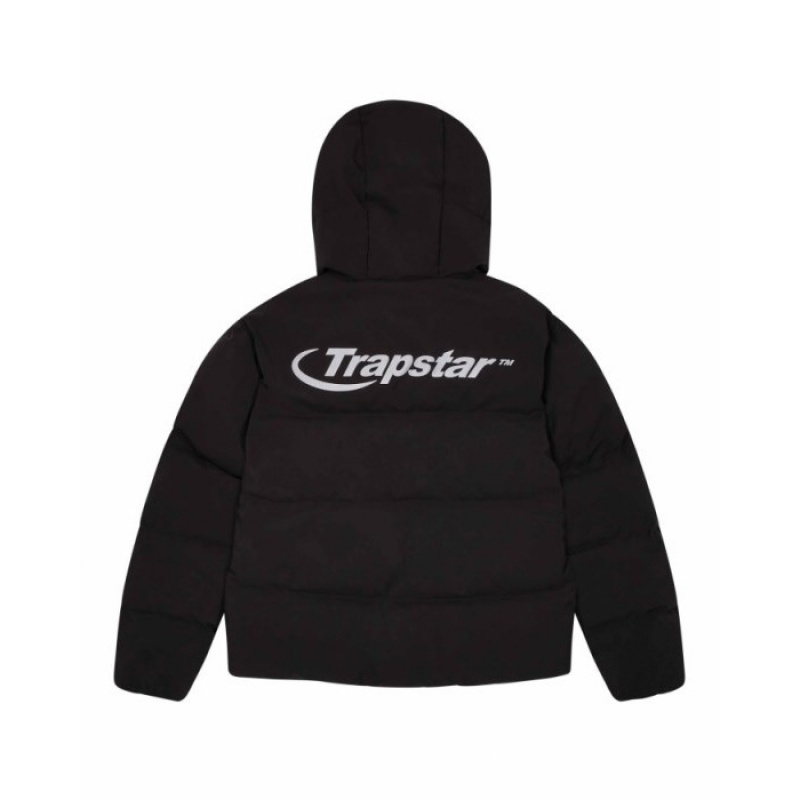 Ropa De Abrigo Trapstar Hyperdrive Technical Puffer Hombre Negras España | OP19-884