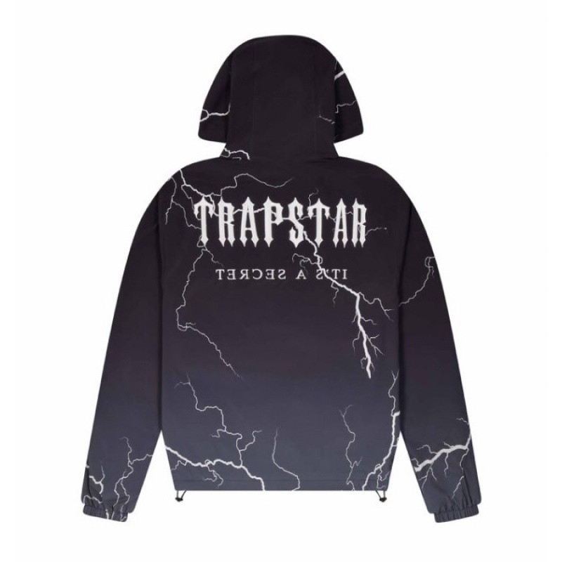 Ropa De Abrigo Trapstar Irongate T Windbreaker Hombre Negras España | JJ76-641