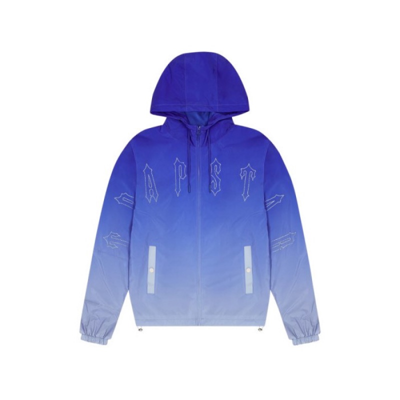 Ropa De Abrigo Trapstar Irongate Windbreaker Hombre Azules España | JS91-587