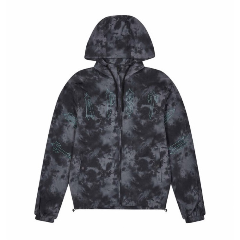 Ropa De Abrigo Trapstar Pigment Irongate Windbreaker Hombre Negras España | UO00-925